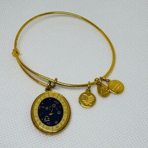 Alex and Ani Libra Zodiac Bracelet – Gold Tone